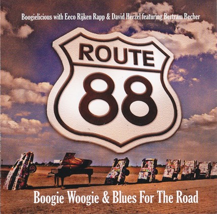Boogielicious - Route 88 Boogie Woogie & Blues For The Road - Front